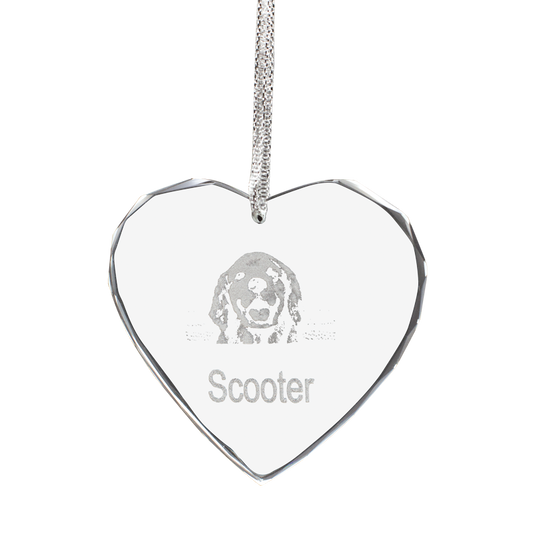 Pet Heart Ornament GHO-073