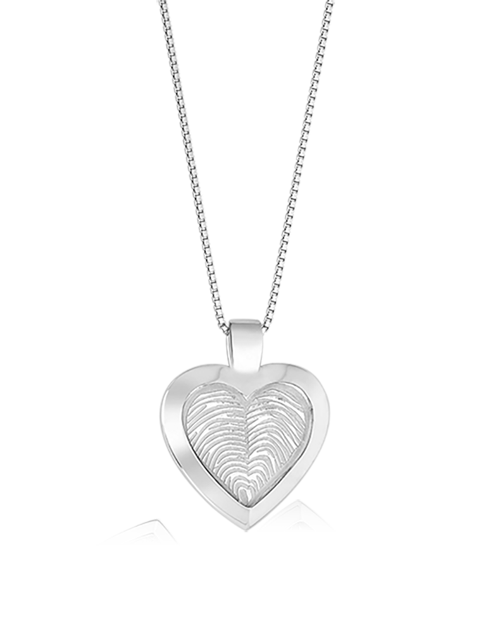 Indent Heart Cremation Pendant SHC-009